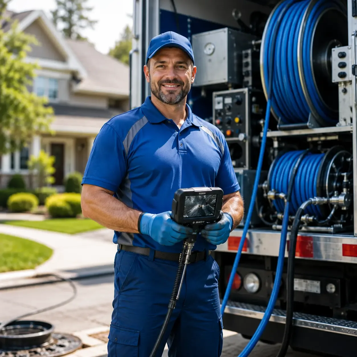 Local outdoor drain cleaning specialists in Four Oaks, NC